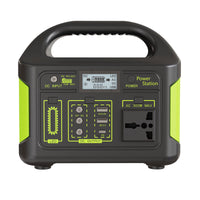 Portable LiFePO4 Power Station with Solar Panel Option for Outdoor Use