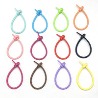 210mm Reusable Silicone Cable Ties for Cord Management and DIY Crafts, 30-Pack