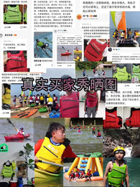 Professional High Buoyancy Life Vest for Adults and Kids - Portable Anti-Drowning Swim Aid for Boating and Water Sports