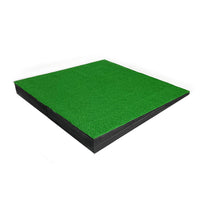Golf Slope Hitting Mat with Detachable Swing Trainer, High-Low Slope Practice Mat for Long Grass Swing Practice