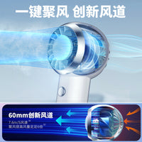 USB Mini Turbine Handheld Fan Portable for Students and Camping