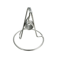 Stainless Steel Mosquito Coil Holder Clip, Multi-functional Card & Name Card Clip, Integrated Design, Non-magnetic