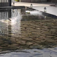Natural Black Slate Flagstone Irregular Bluestone Slabs for Landscaping and Aquascaping