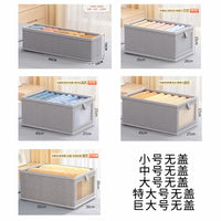 Stackable Clear Storage Bins with Lids for Closet Organization, Drawer-Style Visible Organizers for Clothes and Pants