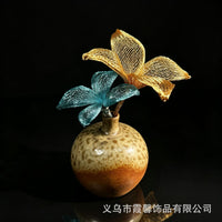 Angel's Net DIY Colored Woven Mesh Flower Brooch Hair Accessory Material