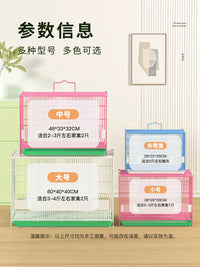 Small Pet Chicken Duck Quail Cage Indoor Outdoor Breeding Enclosure
