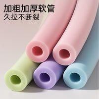 Resistance Band Set for Yoga, Pilates, Strength Training, and Physical Therapy