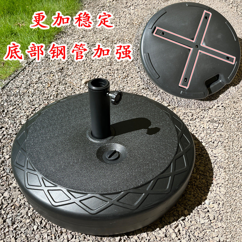 30L Heavy-Duty Water/Sand Fillable Round Umbrella Base
