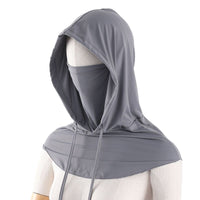 Summer UV Protection Neck Gaiter Face Mask with Arm Sleeves for Outdoor Sports