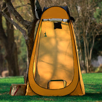 Portable Pop-Up Privacy Tent for Outdoor Shower, Changing Room, Toilet, or Fishing Shelter