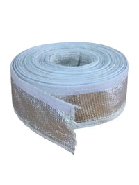 Self-Adhesive Aluminum Foil Heat Insulation Pipe Wrap with Hook & Loop Closure for Steam Pipes
