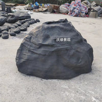 Artificial Rock Garden Landscape Pond Ornament for Parks and Villas