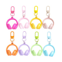 3D Headphone Keychain Charm for Bags and DIY Crafts