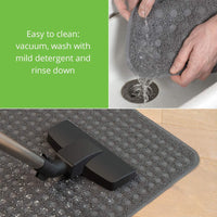 Cat Litter Mat, Non-Slip Litter Trapper Pad, Soft & Easy to Clean, for All Litter Types