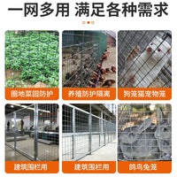 Galvanized Welded Wire Mesh Panel for Fencing, Cages, and Protection, Rust-Resistant