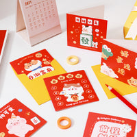 Cute Cartoon Kids' Day Greeting Cards with Envelopes for Birthday, Thank You, and Encouragement Messages