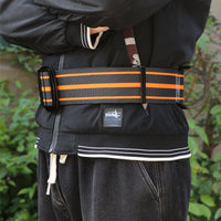 Ansuo Single Waist Safety Harness for Electricians, Rock Climbing, and Outdoor Work with Double Lock
