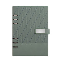 Premium A5 Loose-Leaf Notebook Gift Set with Pen and Box, Business Office Journal Planner