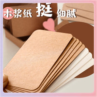 L5HM Blank White Cardstock for DIY Learning & Memory Aids