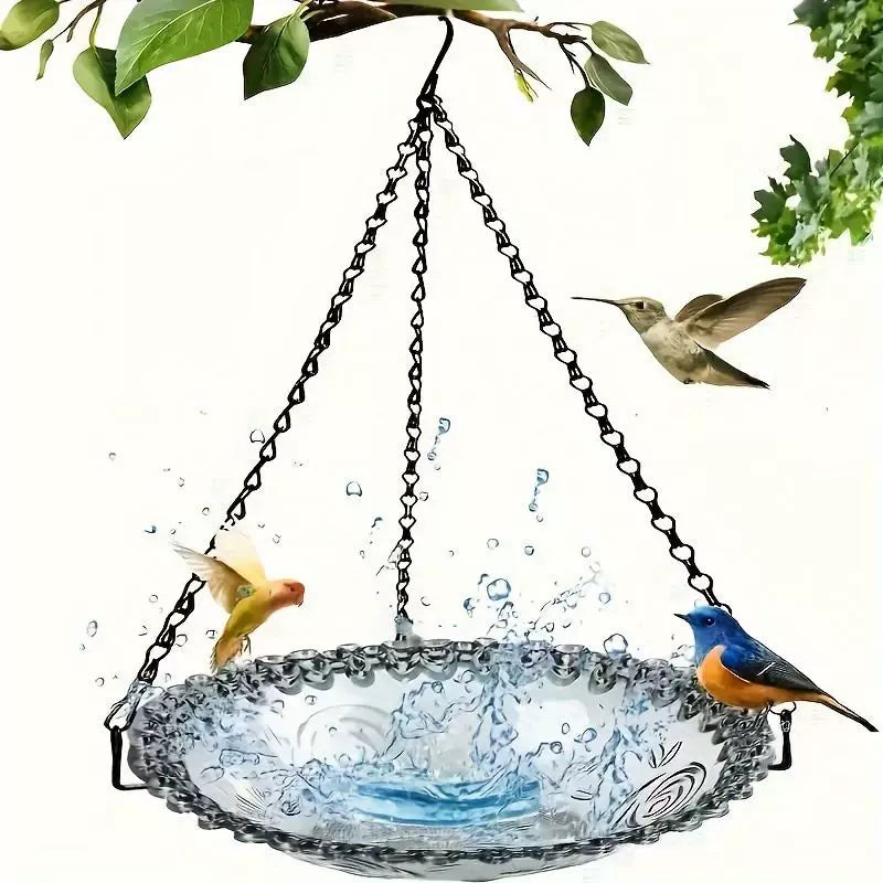 Hanging Hummingbird Feeder Outdoor Garden Balcony Decor