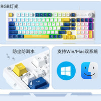 K18 Backlit Wired Gaming Keyboard with Mechanical Feel for PC and Laptop