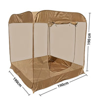Automatic Pop-Up Mosquito Net Tent for Outdoor Camping and Patio Use
