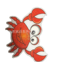 Cartoon PEVA Anti-Slip Bath Stickers for Shower and Tub - Marine Life Theme