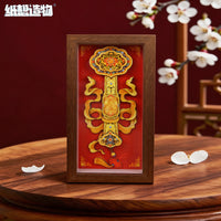 3D Paper Carving Art Frame Chinese Style Graduation Gift