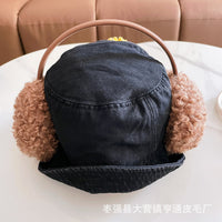 Lambswool Earmuffs Winter Outdoor Cycling Warm Ear Covers