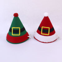 Pet Christmas Hat for Cats and Dogs - Adjustable Festive Accessory