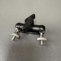 Metal Pea Pod Phone Holder Arm Tripod Replacement Accessory with 1/4" Screw and 17mm Ball Head