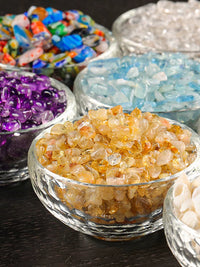 Natural Gemstone Mandala Offering Set for Buddhist Rituals