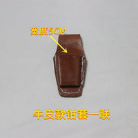 Electrician's Leather Tool Pouch for Pliers Wrenches and Small Hardware