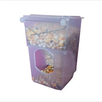 Automatic Pigeon Feeder with Anti-Scatter Design for Racing Pigeons and Birds