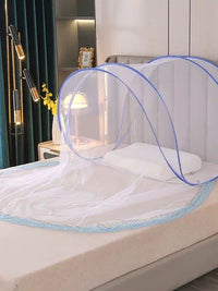 Foldable Pop-Up Mosquito Net Tent for Head and Face Protection, Portable Travel Insect Repellent Canopy