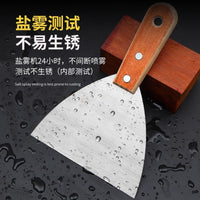 Stainless Steel Putty Knife Set - Thickened Scraper for Cleaning, Filling, and Decorating