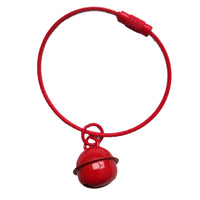 Colorful Bell Keychain with Steel Wire Ring for DIY Crafts and Bag Charms