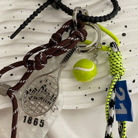 Sports Ball Keychain Pendant for Bags and Cars - Tennis, Golf, Baseball Accessories