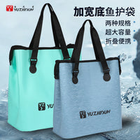 EVA Fishing Live Fish Bucket Bag with Handle, Thickened Waterproof Storage for Fishing Gear