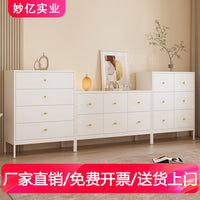 Modern Minimalist Iron Art Sideboard Cabinet with Drawers for Kitchen and Living Room