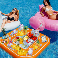 Inflatable PVC Floating Game Table for Swimming Pool Entertainment