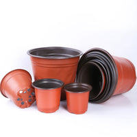 Disposable Soft Plastic Seedling Pots, Dual-Color Nursery Planters for Plant Propagation