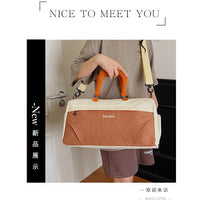 Fashionable Large Capacity Travel Duffel Bag for Sports, Gym, and Weekend Trips