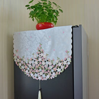 Refrigerator Washing Machine Dust Cover Cloth Embroidered Multi-purpose Top Cover