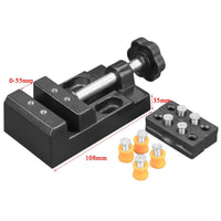 Mini Aluminum Alloy Bench Vise for Beads and Small Items
