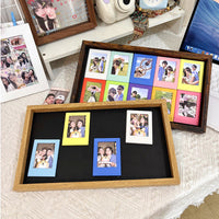Instant Photo Frame Creative Colorful 3-inch Photo Display Stand Wall-Mounted Magnetic Picture Frame