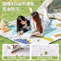 Ultrasonic Picnic Blanket, Thickened, Machine Washable, Portable Outdoor Mat for Camping & Picnics