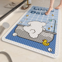 Non-Slip Bathroom Mat for Shower Room, Kids, Elderly, Anti-Fall Suction Cup Floor Mat for Home Bathroom