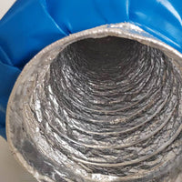 Nano Canvas Soundproof Duct for Fresh Air Systems - Flexible Noise Reduction Exhaust Pipe