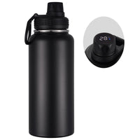 Smart Temperature Display Insulated Water Bottle - Double-Layer Stainless Steel Portable Outdoor Sports Flask